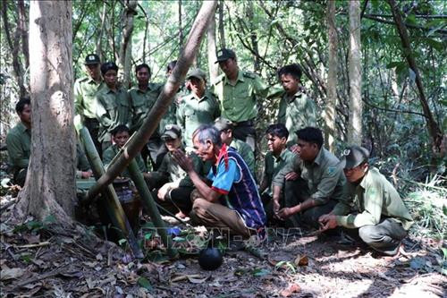Già làng Siu Tới, làng Ograng, xã Ia Pếch, huyện Ia Grai cùng bà con, dân quân tự vệ, lực lượng kiểm lâm đang tiến hành thực hiện nghi lễ cúng Rừng. Ảnh: Hồng Điệp - TTXVN Già làng Siu Tới, làng Ograng, xã Ia Pếch, huyện Ia Grai uống rượu cần cùng Hạt trưởng chi cục Kiểm lâm huyện Ia Grai và cam kết giữ rừng. Ảnh: Hồng Điệp - TTXVN Sau lễ cúng Rừng, bà con huyện tập trung ăn uống theo kiểu truyền thống. Ảnh: Hồng Điệp - TTXVN Cùng chúc tụng nhau một mùa Xuân mới nhiều niềm vui. Ảnh: Hồng Điệp - TTXVN Già làng Siu Tới, làng Ograng, xã Ia Pếch, huyện Ia Grai cùng bà con, dân quân tự vệ, lực lượng kiểm lâm đang tiến hành thực hiện nghi lễ cúng Rừng. Ảnh: Hồng Điệp - TTXVN Già làng Siu Tới, làng Ograng, xã Ia Pếch, huyện Ia Grai uống rượu cần cùng Hạt trưởng chi cục Kiểm lâm huyện Ia Grai và cam kết giữ rừng. Ảnh: Hồng Điệp - TTXVN Sau lễ cúng Rừng, bà con huyện tập trung ăn uống theo kiểu truyền thống. Ảnh: Hồng Điệp - TTXVN Cùng chúc tụng nhau một mùa Xuân mới nhiều niềm vui. Ảnh: Hồng Điệp - TTXVN