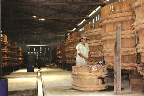 Nhờ nguồn hải sản dồi dào, nghề sản xuất nước mắm truyền thống đã tạo việc làm và thu nhập ổn định cho nhiều người dân thành phố Phan Thiết