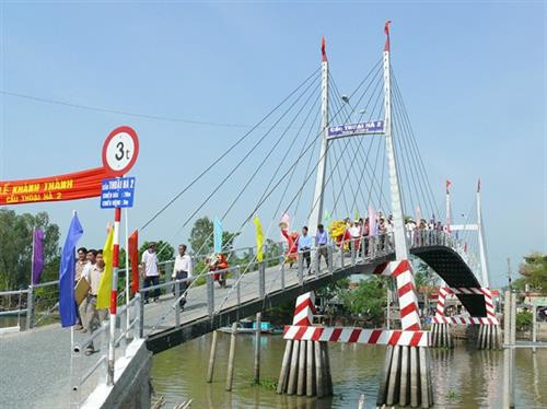 An Giang phấn đấu hoàn thành tốt mục tiêu xây dựng nông thôn mới. Ảnh : kinhtevadubao.vn