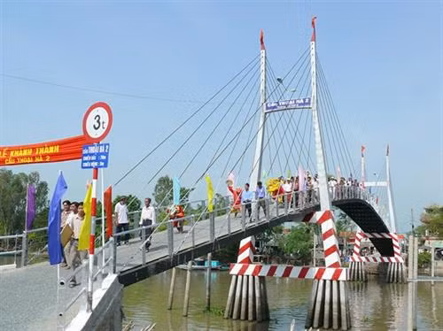 An Giang phấn đấu hoàn thành tốt mục tiêu xây dựng nông thôn mới. Ảnh : kinhtevadubao.vn