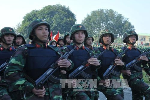 Trung đoàn 209 ra quân huấn luyện ảnh 2