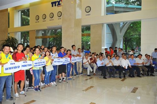 Quang cảnh lễ khai mạc. Ảnh: Minh Đức- TTXVN