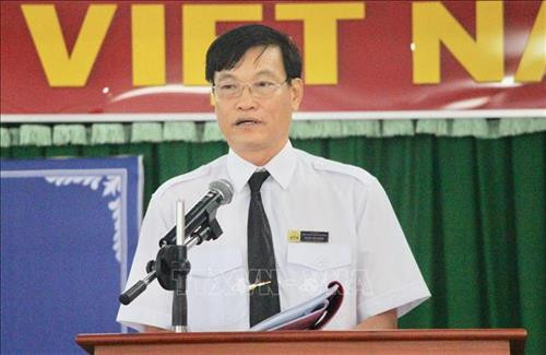 Ông Phan Thanh Hùng, Giám đốc Trung tâm Trợ giúp Pháp lý Nhà nước phát biểu khai mạc hội nghị. Ảnh: Thanh Sang - TTXVN Ông Phan Thanh Hùng, Giám đốc Trung tâm Trợ giúp Pháp lý Nhà nước phát biểu khai mạc hội nghị. Ảnh: Thanh Sang - TTXVN