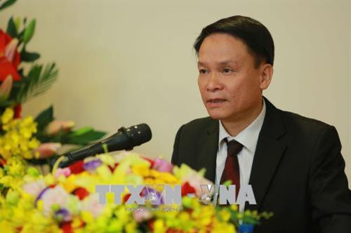 Đồng chí Nguyễn Đức Lợi, Ủy viên Trung ương Đảng, Tổng Giám đốc TTXVN, tân Chủ tịch Hội Hữu nghị Việt Nam - Tây Ban Nha khóa III phát biểu tại đại hội. Ảnh: Dương Giang – TTXVN Đồng chí Nguyễn Đức Lợi, Ủy viên Trung ương Đảng, Tổng Giám đốc TTXVN, tân Chủ tịch Hội Hữu nghị Việt Nam - Tây Ban Nha khóa III phát biểu tại đại hội. Ảnh: Dương Giang – TTXVN