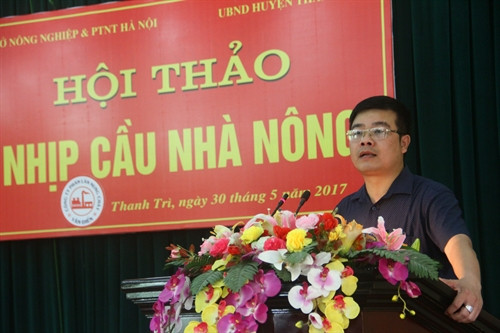 "Nhịp cầu nhà nông" đưa kinh nghiệm hữu ích đến với nông dân Thanh Trì ảnh 2