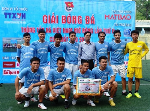 Cảng HKQT Tân Sơn Nhất, ứng viên vô địch của giải bóng đá TTXVN mở rộng lần II - cúp Mắt Bão 2015
