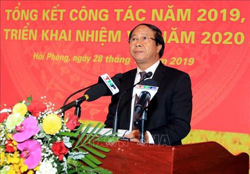 Đồng chí Lê Văn Thành, ủy viên Trung ương Đảng, Bí thư Thành ủy, Chủ tịch Hội đồng nhân dân thành phố Hải Phòng phát biểu chào mừng. Ảnh: An Đăng - TXVN Đồng chí Lê Văn Thành, ủy viên Trung ương Đảng, Bí thư Thành ủy, Chủ tịch Hội đồng nhân dân thành phố Hải Phòng phát biểu chào mừng. Ảnh: An Đăng - TXVN