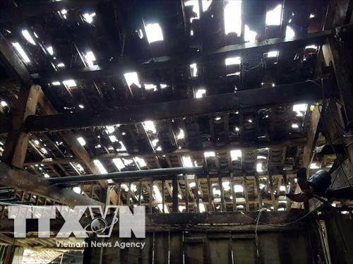 Nhà dân tại xã Xuân La, huyện Pác Nặm tan hoang sau mưa đá kèm giông lốc. Ảnh: Bùi Đức Hiếu-TTXVN Nhà dân tại xã Xuân La, huyện Pác Nặm tan hoang sau mưa đá kèm giông lốc. Ảnh: Bùi Đức Hiếu-TTXVN