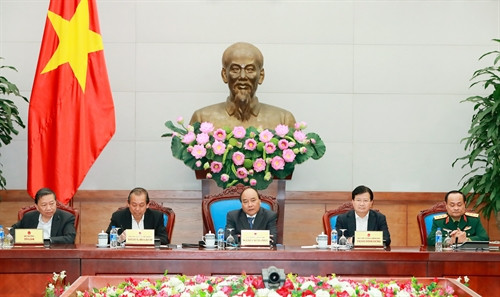 Thủ tướng Nguyễn Xuân Phúc chủ trì Phiên họp trực tuyến về giải pháp chống ùn tắc giao thông trên địa bàn Thành phố Hồ Chí Minh. Ảnh:Thống Nhất-TTXVN Thủ tướng Nguyễn Xuân Phúc chủ trì Phiên họp trực tuyến về giải pháp chống ùn tắc giao thông trên địa bàn Thành phố Hồ Chí Minh. Ảnh:Thống Nhất-TTXVN