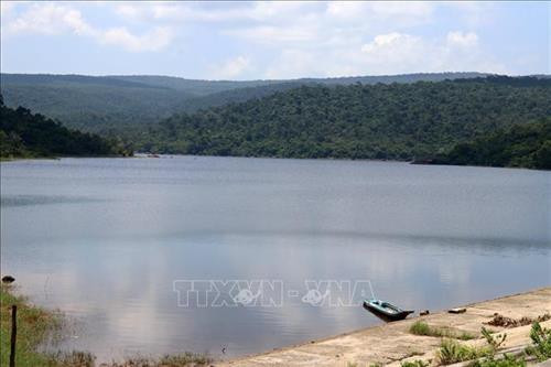Hồ chứa nước Dương Đông - Phú Quốc. Ảnh: Lê Huy Hải - TTXVN