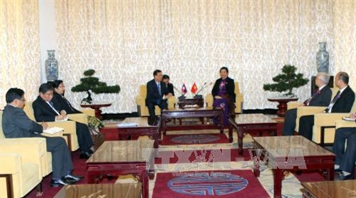 Quang cảnh buổi tiếp. Ảnh: Hoàng Hải-TTXVN Quang cảnh buổi tiếp. Ảnh: Hoàng Hải-TTXVN