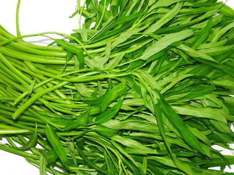 Bí kíp luộc rau muống giòn ngon, không bị thâm đen ảnh 1 Bí kíp luộc rau muống giòn ngon, không bị thâm đen ảnh 1