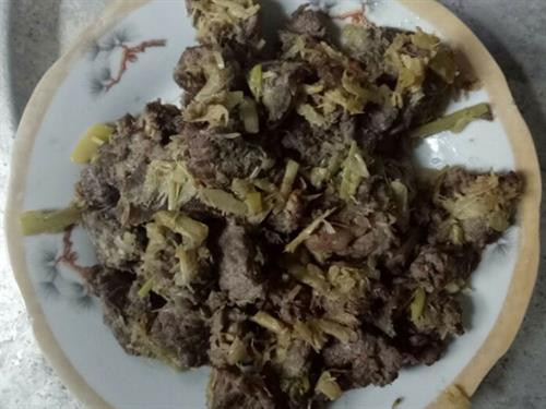 Thịt trâu xào măng chua ảnh 1 Thịt trâu xào măng chua ảnh 1