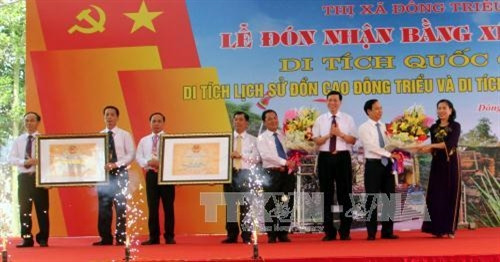 Đồn Cao Đông Triều và Đền An Biên được công nhận là di tích cấp Quốc gia ảnh 1 Đồn Cao Đông Triều và Đền An Biên được công nhận là di tích cấp Quốc gia ảnh 1