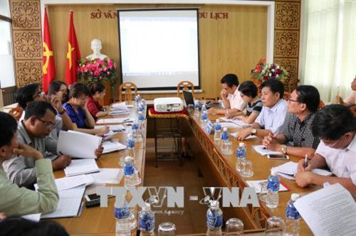 Quang cảnh buổi làm việc. Ảnh: Nguyễn Thanh - TTXVN Quang cảnh buổi làm việc. Ảnh: Nguyễn Thanh - TTXVN