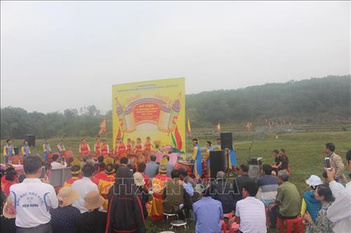 Nghi lễ tế Đàn Nam Giao. Ảnh: Hoa Mai - TTXVN Nghi lễ tế Đàn Nam Giao. Ảnh: Hoa Mai - TTXVN