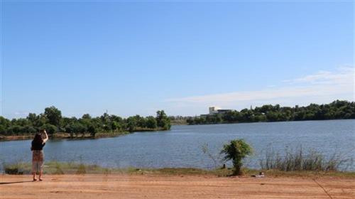 Khu du lịch hồ Suối Cam (Bình Phước). Ảnh: K GỬIH - TTXVN