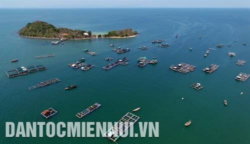 Tàu thuyền qua lại tấp nập tại khu vực bến tàu Hà Tiên thuộc phường Tô Châu, thành phố Hà Tiên. Ảnh: An Hiếu Trái thốt nốt - sản vật đặc trưng của đồng bào Khmer ở thành phố Hà Tiên. Ảnh: An Hiếu Nghề nuôi cá lồng bè trên vùng biển thuộc xã đảo Tiên Hải, thành phố Hà Tiên, vừa là sinh kế của người dân vừa là điểm đến du lịch hấp dẫn du khách trong và ngoài nước. Ảnh: An Hiếu