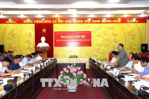 Thứ trưởng Bộ Nông nghiệp và Phát triển Nông thôn Hoàng Văn Thắng phát biểu tại buổi làm việc với lãnh đạo tỉnh Hà Giang. Ảnh: Minh Tâm-TTXVN. Thứ trưởng Bộ Nông nghiệp và Phát triển Nông thôn Hoàng Văn Thắng phát biểu tại buổi làm việc với lãnh đạo tỉnh Hà Giang. Ảnh: Minh Tâm-TTXVN.