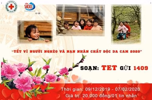 Phát động nhắn tin ủng hộ. Ảnh : petrotimes.vn