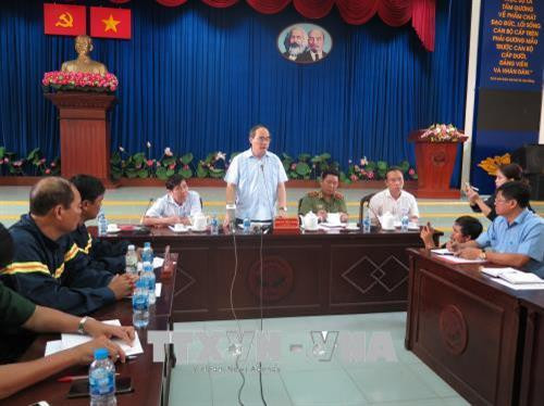 Bí thư Thành ủy Thành phố Hồ Chí Minh Nguyễn Thiện Nhân phát biểu tại cuộc họp rút kinh nghiệm từ vụ cháy và chỉ đạo hướng khặc phục hậu quả. Ảnh: Hoàng Hải-TTXVN Bí thư Thành ủy Thành phố Hồ Chí Minh Nguyễn Thiện Nhân phát biểu tại cuộc họp rút kinh nghiệm từ vụ cháy và chỉ đạo hướng khặc phục hậu quả. Ảnh: Hoàng Hải-TTXVN