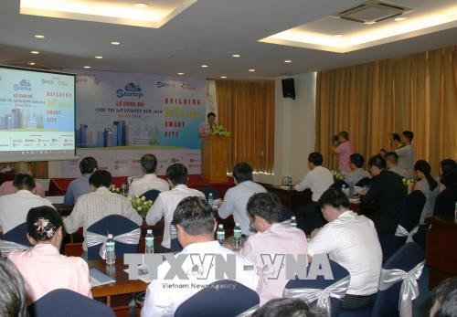 Quang cảnh buổi phát động cuộc thi. Ảnh: Tiến Lực – TTXVN