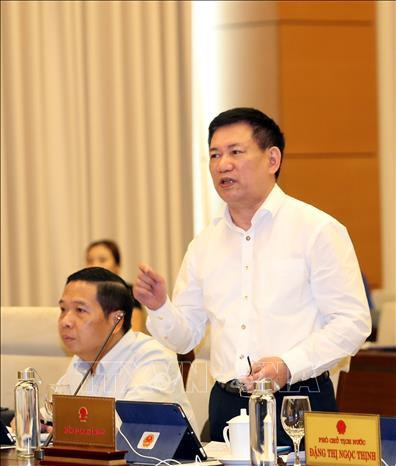 Tổng Kiểm toán Nhà nước Hồ Đức Phớc phát biểu. Ảnh: Trọng Đức – TTXVN Tổng Kiểm toán Nhà nước Hồ Đức Phớc phát biểu. Ảnh: Trọng Đức – TTXVN