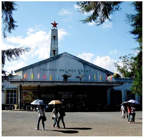 Đại học Đà Lạt. Ảnh: kientrucvietnam.org.vn Đại học Đà Lạt. Ảnh: kientrucvietnam.org.vn