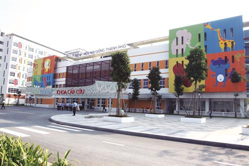 Bệnh viện Nhi TP.HCM vừa được khánh thành đưa vào sử dụng, là bệnh viện nhi hiện đại nhất của cả nước với quy mô 1.000 giường bệnh