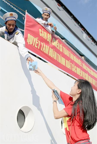 Thẳng tiến Trường Sa ảnh 6 Thẳng tiến Trường Sa ảnh 6