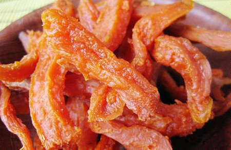 Khoai lang sấy dẻo làm theo kiểu truyền thống