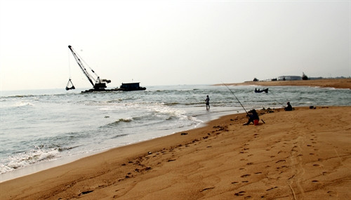 Cửa biển Đà Diễn sẽ tạo luồng nước sâu khoảng 4 mét