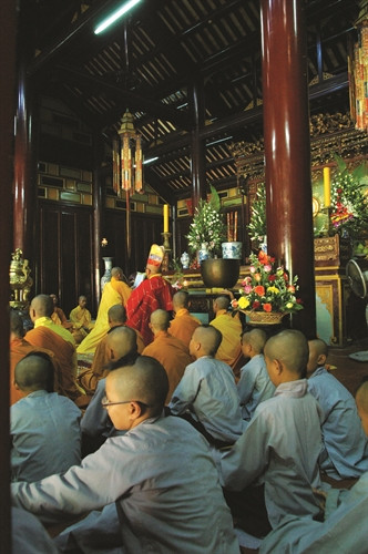 Tổ chức Lễ Vu Lan báo hiếu tại chùa Thiên Mụ