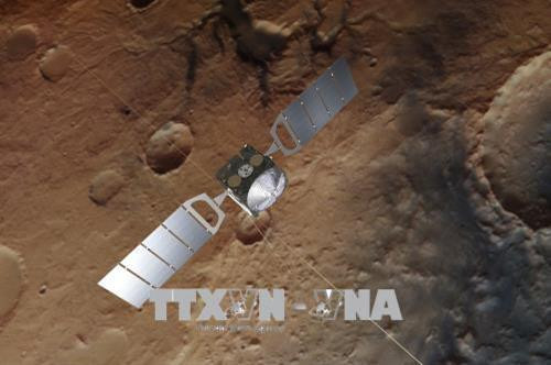 Hình ảnh bề mặt Sao Hỏa được chụp bởi thiết bị radar có độ phân giải cao của tàu vũ trụ Mars Express. AFP/ TTXVN Hình ảnh bề mặt Sao Hỏa được chụp bởi thiết bị radar có độ phân giải cao của tàu vũ trụ Mars Express. AFP/ TTXVN