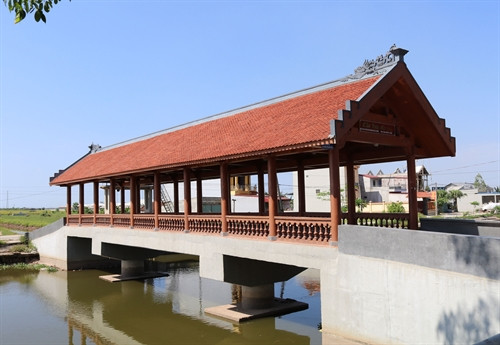 Độc đáo cầu ngói Kim Sơn (Ninh Bình) ảnh 6 Độc đáo cầu ngói Kim Sơn (Ninh Bình) ảnh 6