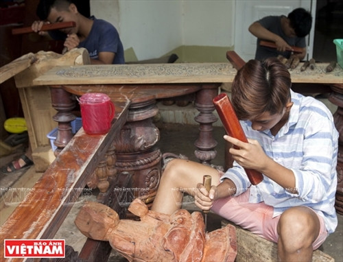 Tinh hoa nghề mộc Chợ Thủ ảnh 6