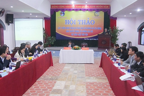 Toàn cảnh hội thảo.