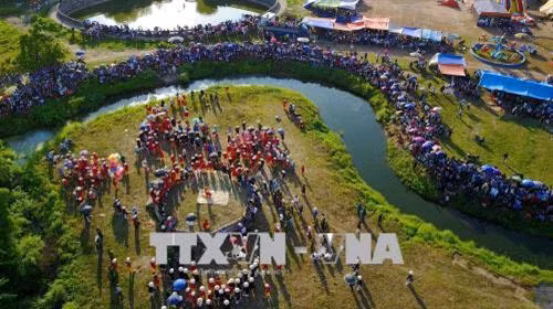 Hội Gióng Phù Đổng năm 2018. Ảnh: Thành Đạt – TTXVN