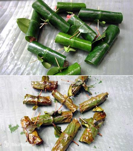 Đậm đà chả cuốn lá bưởi của người Mường Phú Thọ ảnh 2 Đậm đà chả cuốn lá bưởi của người Mường Phú Thọ ảnh 2