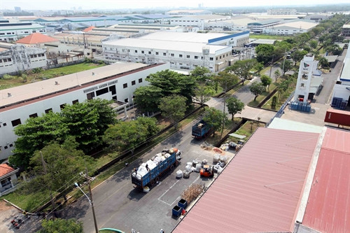 Một góc Khu chế xuất Linh Trung (Thành phố Hồ Chí Minh). Ảnh: Mạnh Linh- TTXVN Một góc Khu chế xuất Linh Trung (Thành phố Hồ Chí Minh). Ảnh: Mạnh Linh- TTXVN