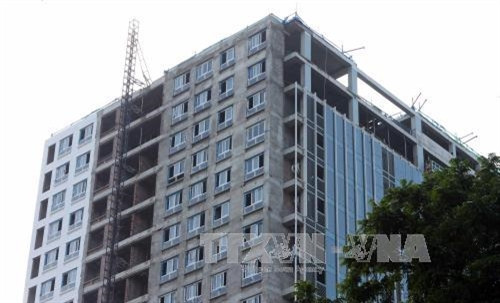 Sẽ cưỡng chế phần vi phạm tòa nhà 8B Lê Trực nếu thực hiện chậm ảnh 1