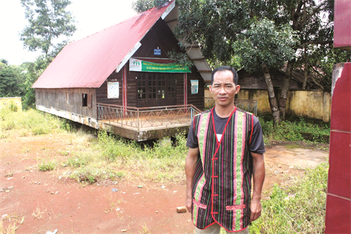 Anh Phương sinh ra và lớn lên tại bon Bu Bia, xã Quảng Tín, huyện Đắk R’lấp (Đắk Nông)