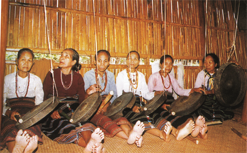 Một buổi sinh hoạt văn hóa của đồng bào Chơ ro Một buổi sinh hoạt văn hóa của đồng bào Chơ ro