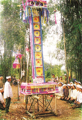 Mênh kênh một nghi lễ trong đám tang của người Sán Chay