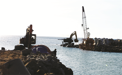 Nâng cấp bến đỗ tầu trên đảo Cồn Cỏ
