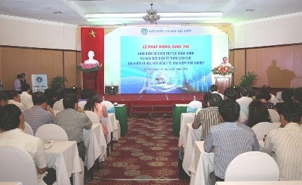 Lễ phát động cuộc thi. Ảnh: VGP/Lê Sơn