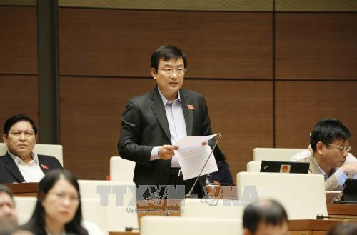 Đại biểu Quốc hội tỉnh Bình Dương Phạm Trọng Nhân phát biểu ý kiến. Ảnh: Phương Hoa - TTXVN Đại biểu Quốc hội tỉnh Bình Dương Phạm Trọng Nhân phát biểu ý kiến. Ảnh: Phương Hoa - TTXVN