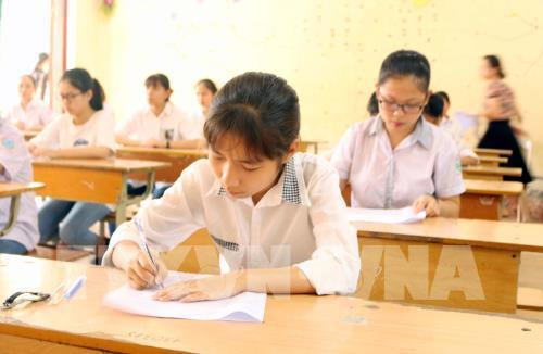 Kỳ thi Trung học phổ thông quốc gia năm. Ảnh: Đại Nghĩa-TTXVN Kỳ thi Trung học phổ thông quốc gia năm. Ảnh: Đại Nghĩa-TTXVN
