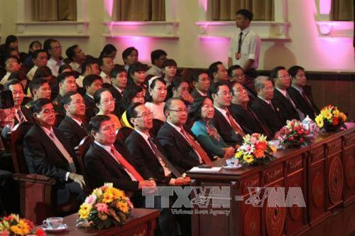 Các đại biểu tham dự Lễ Mít tinh kỷ niệm 50 năm ngày thành lập ASEAN (8/8/1967 – 8/8/2017).Ảnh: Thanh Vũ – TTXVN Các đại biểu tham dự Lễ Mít tinh kỷ niệm 50 năm ngày thành lập ASEAN (8/8/1967 – 8/8/2017).Ảnh: Thanh Vũ – TTXVN