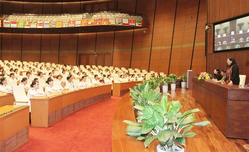 Quang cảnh buổi gặp mặt. Ảnh: Phương Hoa - TTXVN